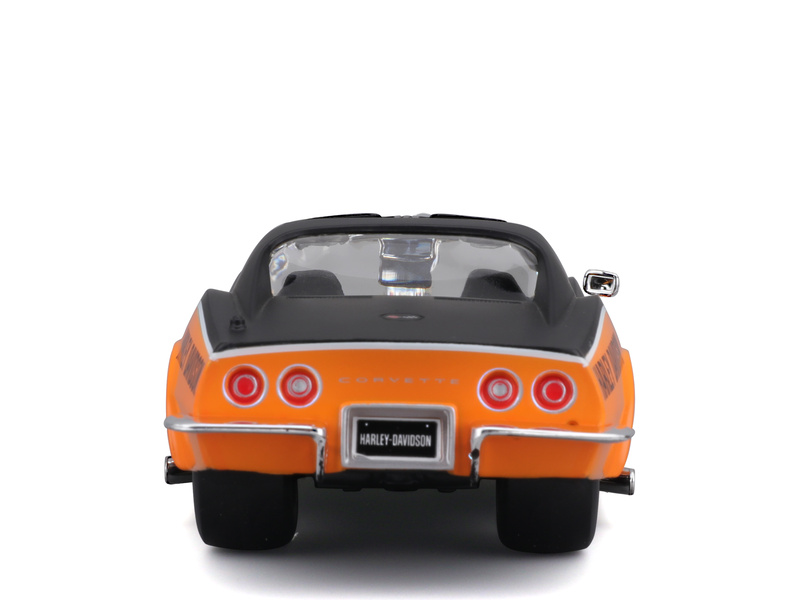 Maisto Harley-Davidson Custom - Chevrolet Corvette 1970 1:24