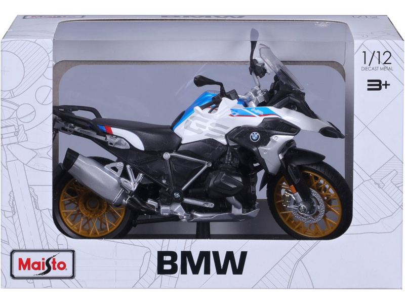 Maisto BMW R1250 GS 1:12 se stojánkem
