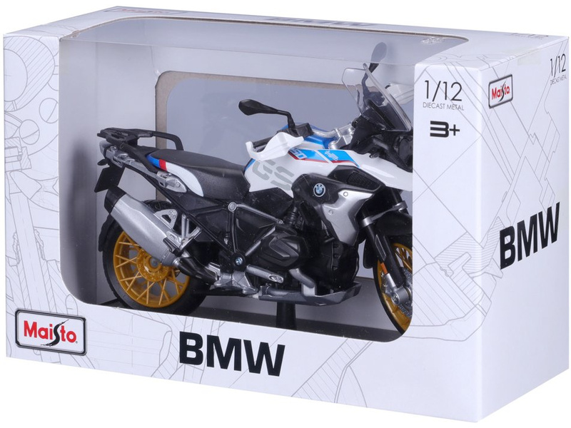 Maisto BMW R1250 GS 1:12 se stojánkem