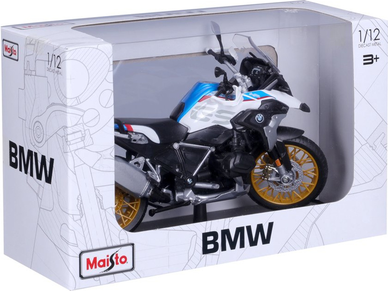 Maisto BMW R1250 GS 1:12 se stojánkem