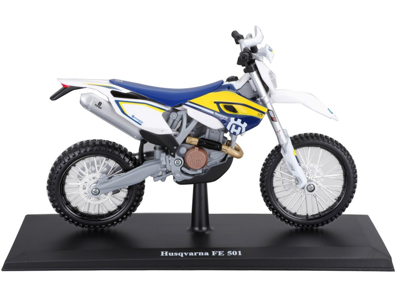 Maisto Husqvarna FE 501 1:12 se stojánkem