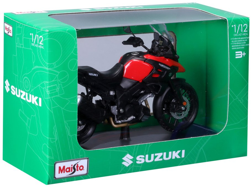 Maisto Suzuki V-Strom 1:12 se stojánkem