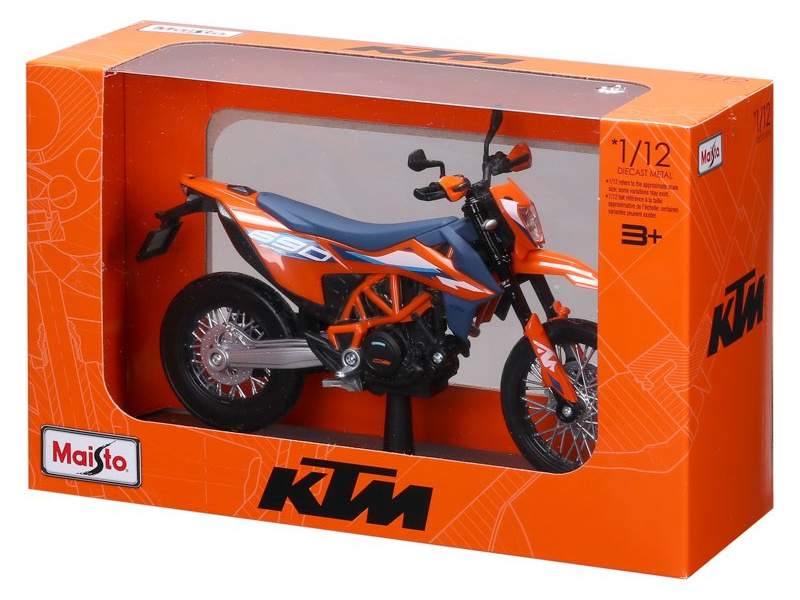 Maisto KTM 690 SMC R 2023 1:12 se stojánkem