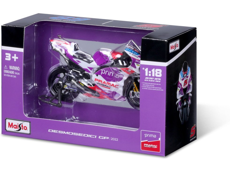 Maisto Ducati Pramac racing 2022 1:18 #89 Martin