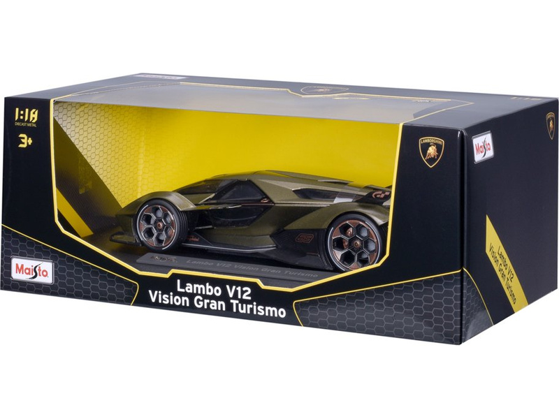 Maisto Lamborghini V12 Vision Gran Turismo 1:18 zelená