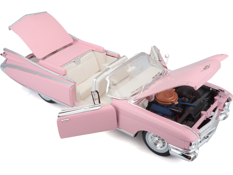 Maisto Cadillac Eldorado Biarritz 1959 1:18 růžová