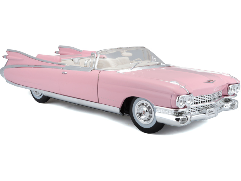 Maisto Cadillac Eldorado Biarritz 1959 1:18 růžová
