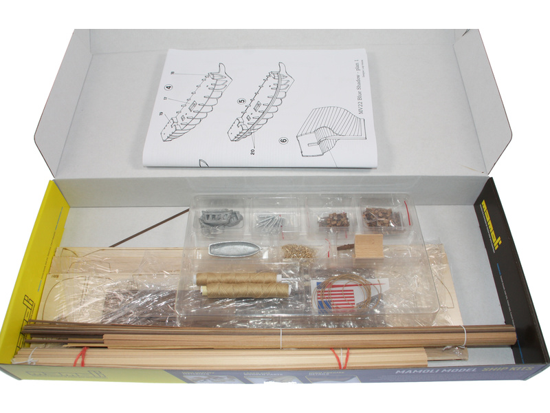 MAMOLI Blue Shadow briga 1778 1:64 kit