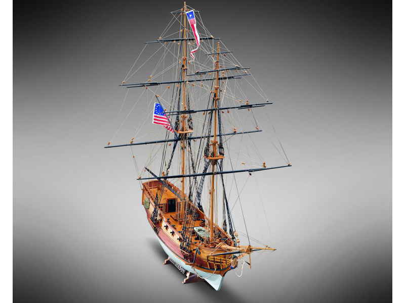 MAMOLI Blue Shadow briga 1778 1:64 kit