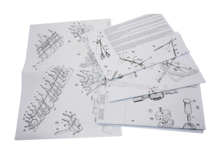 MAMOLI Il Leudo 1:32 kit