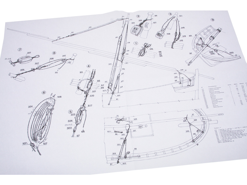 MAMOLI Il Leudo 1:32 kit