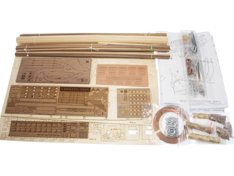 MAMOLI USS Constitution 1:93 kit