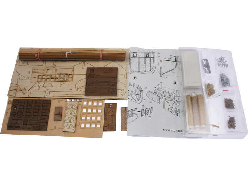 MAMOLI Hunter kutr 1:72 kit