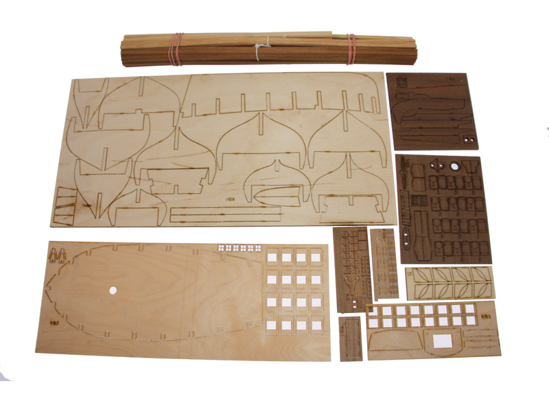 MAMOLI Hunter kutr 1:72 kit