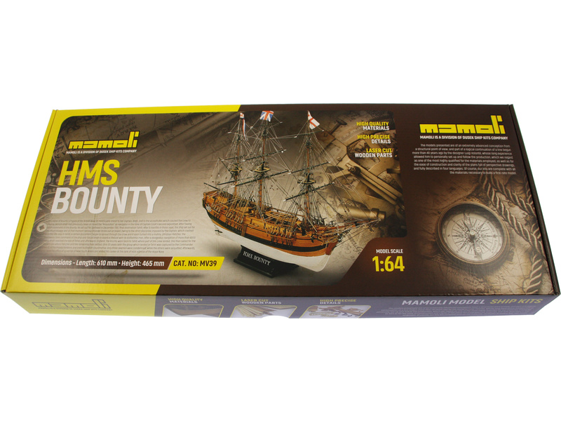 MAMOLI H.M.S. Bounty 1787 1:64 kit