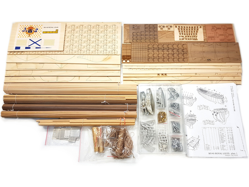 MAMOLI Royal Louis 1780 1:90 kit