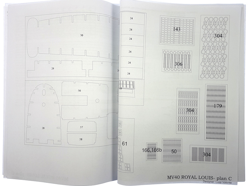 MAMOLI Royal Louis 1780 1:90 kit