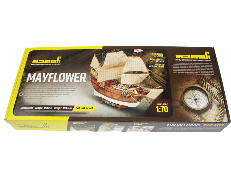 MAMOLI Mayflower 1609 1:70 kit