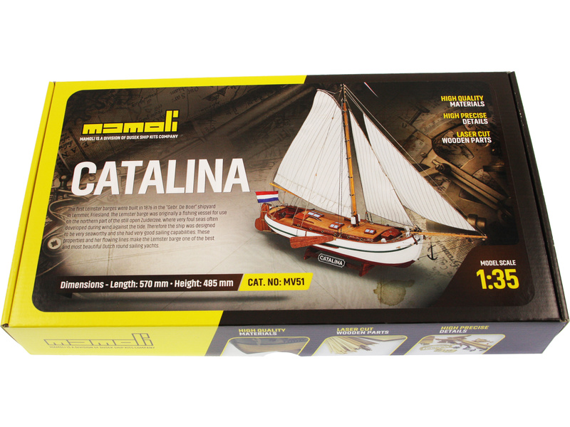 MAMOLI Catalina 1876 1:35 kit