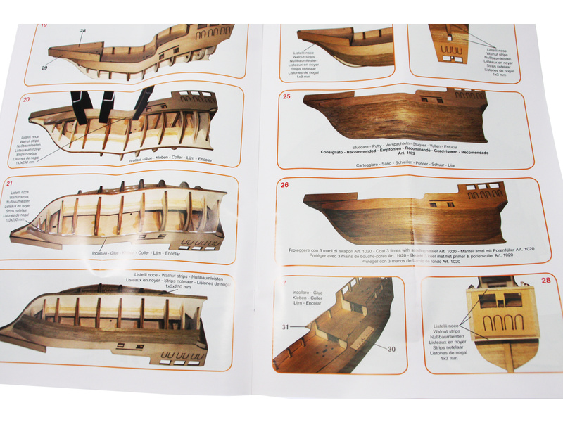 Mantua Model Santa Maria Le Piccole 1:100 kit