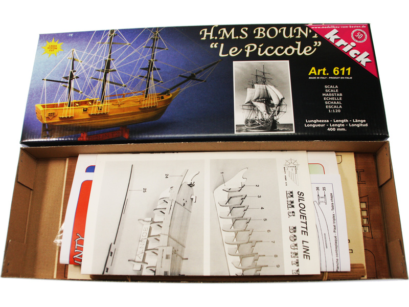 Mantua Model HMS Bounty Le Piccole 1:120 kit
