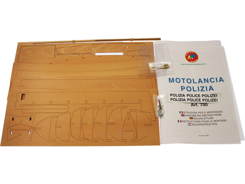 Mantua Model Policejní člun 1:35 kit