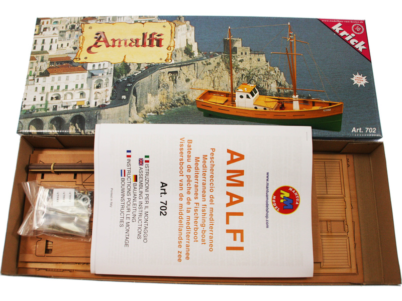 Mantua Model Rybářská loď Amalfi 1:35 kit