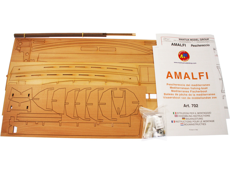 Mantua Model Rybářská loď Amalfi 1:35 kit