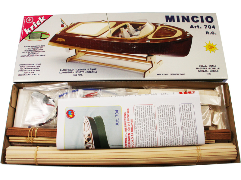 Mantua Model Mincio 1:20 kit