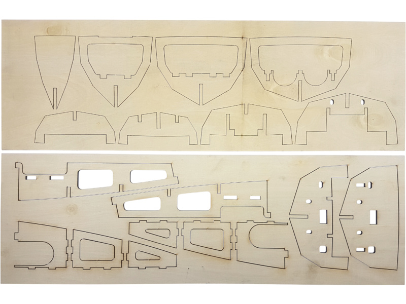 Mantua Model Galaxy 53ft luxusní jachta 1:25 kit