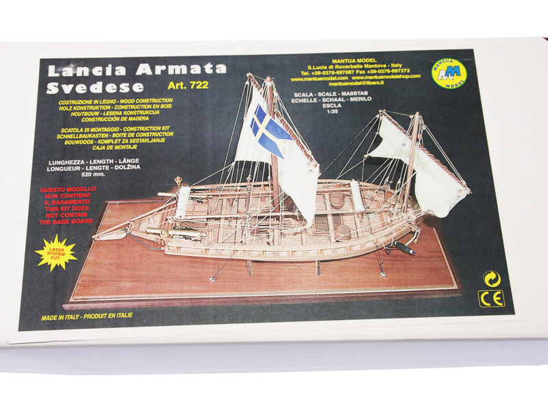 Mantua Model Lancia Armata Svedese 1:35 kit