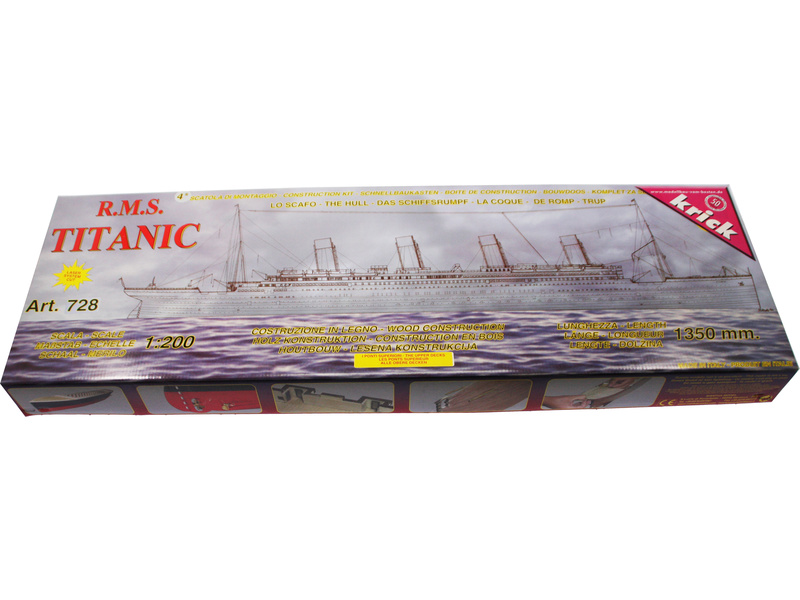 Mantua Model Titanic 1:200 sada č.4 kit