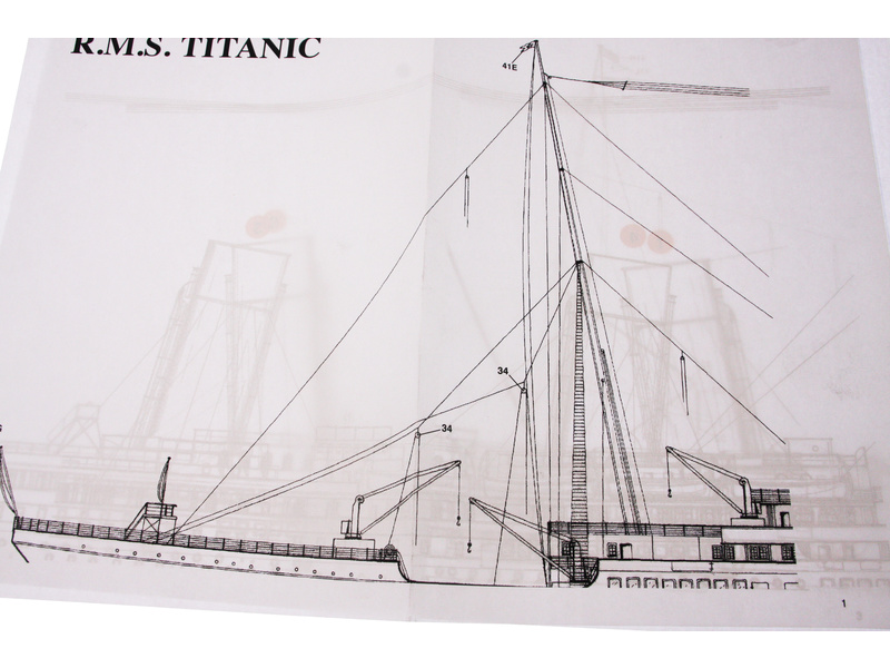 Mantua Model Titanic 1:200 sada č.4 kit