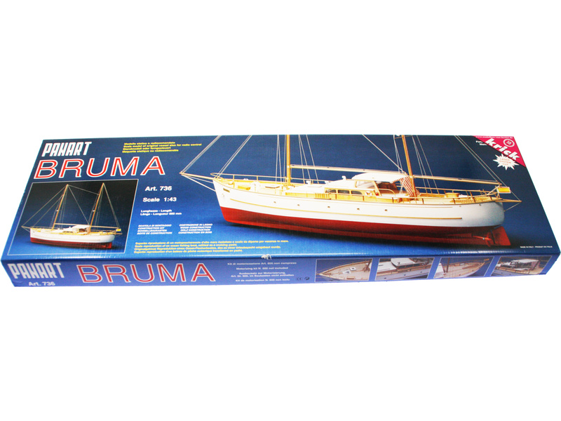 Mantua Model Motorová jachta Bruma 1:43 kit