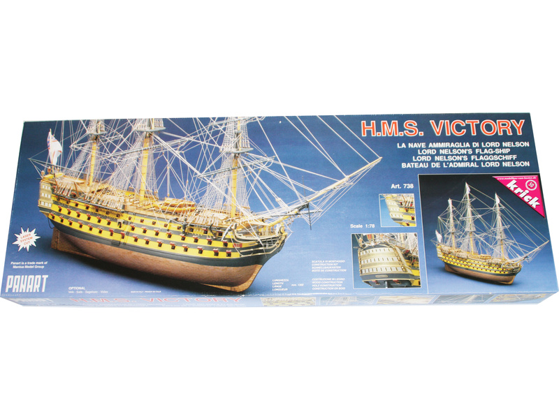 Mantua Model HMS Victory Panart 1:78 kit