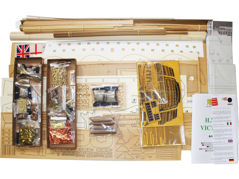 Mantua Model HMS Victory Panart 1:78 kit