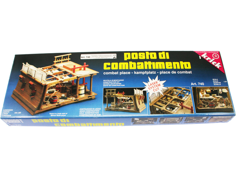 Mantua Model Dělová paluba řez 1:23 kit