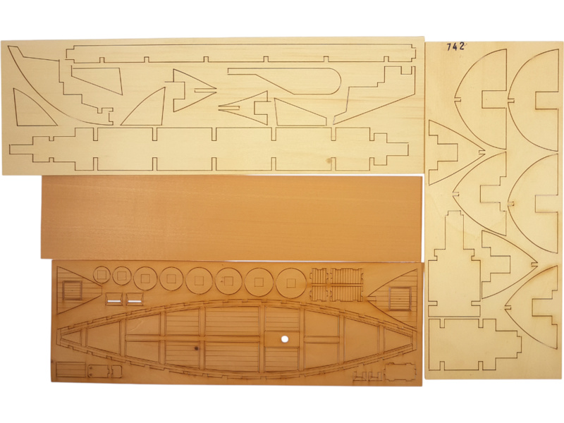 Mantua Model Walfangboot 1:16 kit