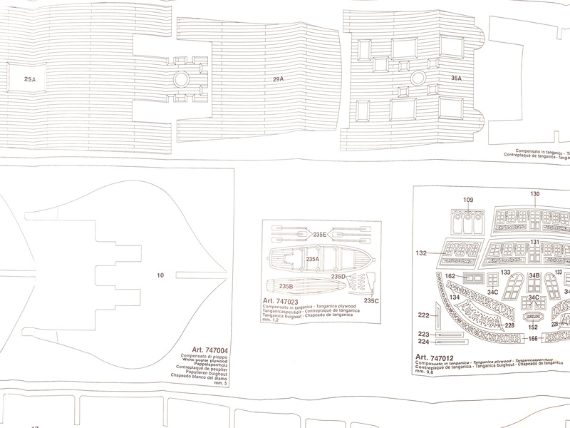 Mantua Model San Felipe 1690 1:75 kit