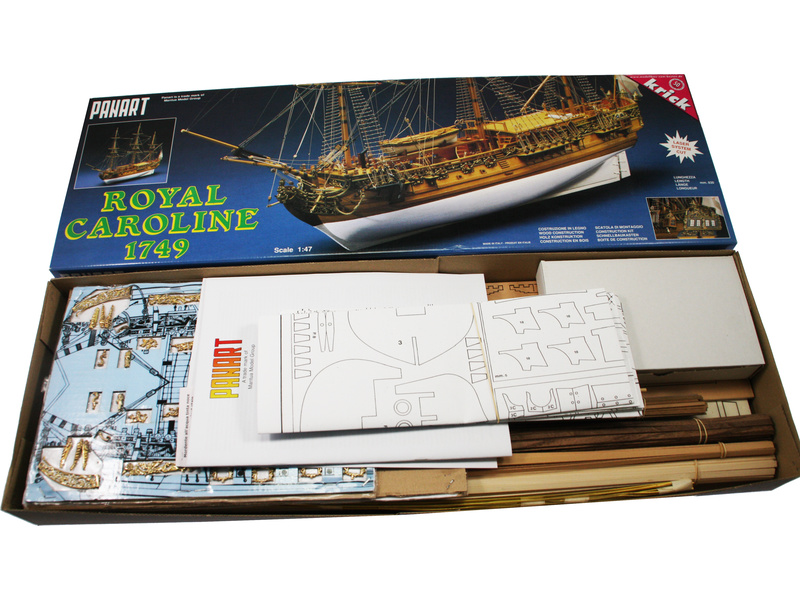 Mantua Model Royal Caroline 1:47 kit