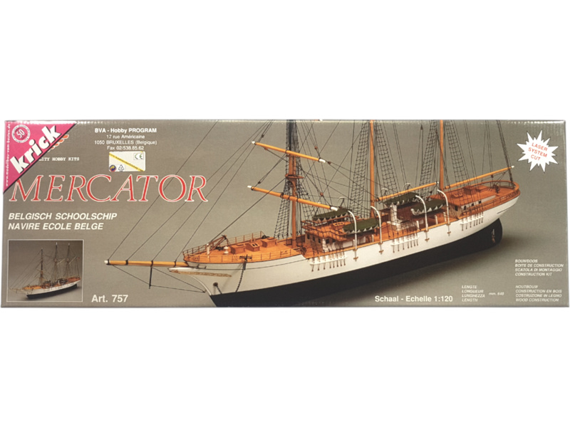Mantua Model Mercator školní plachetnice 1:120 kit