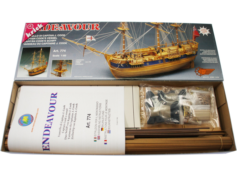Mantua Model Endeavour 1:60 kit