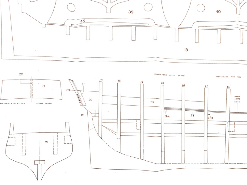 Mantua Model USS Constitution 1:98 kit