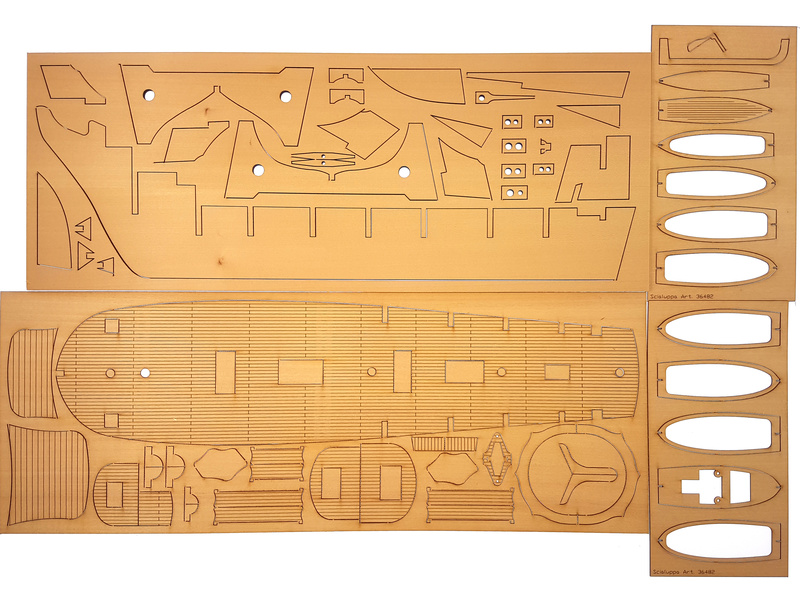 Mantua Model HMS Bounty 1:60 kit