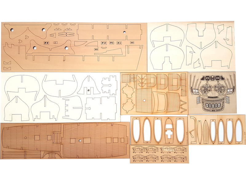 Mantua Model Peregrine Galley 1:60 kit