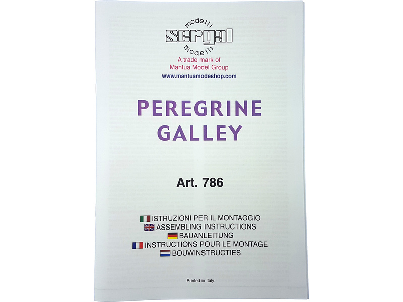 Mantua Model Peregrine Galley 1:60 kit