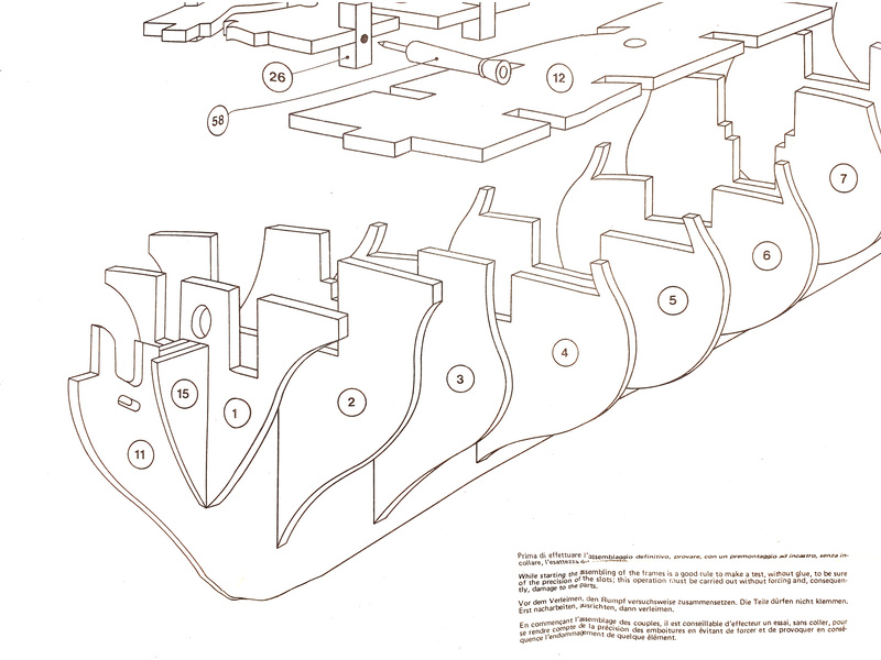 Mantua Model Peregrine Galley 1:60 kit