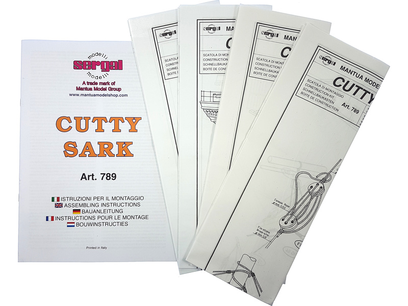 Mantua Model Cutty Sark 1:78 kit