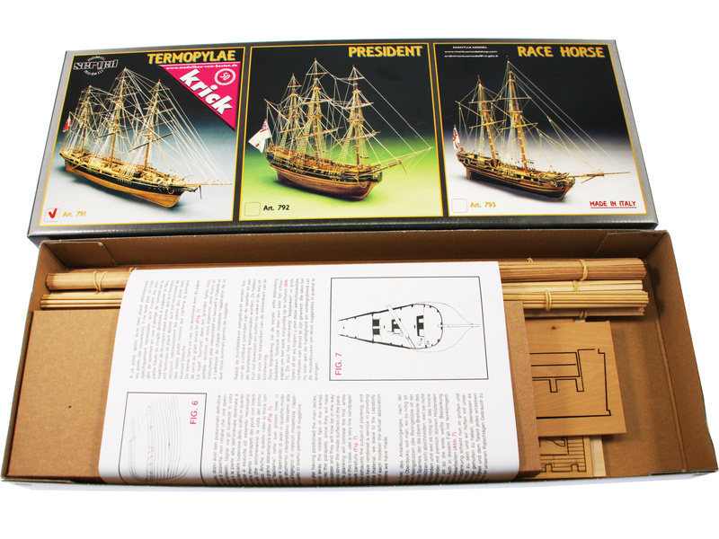 Mantua Model Thermopylae 1:124 kit