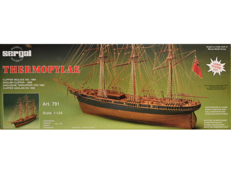 Mantua Model Thermopylae 1:124 kit